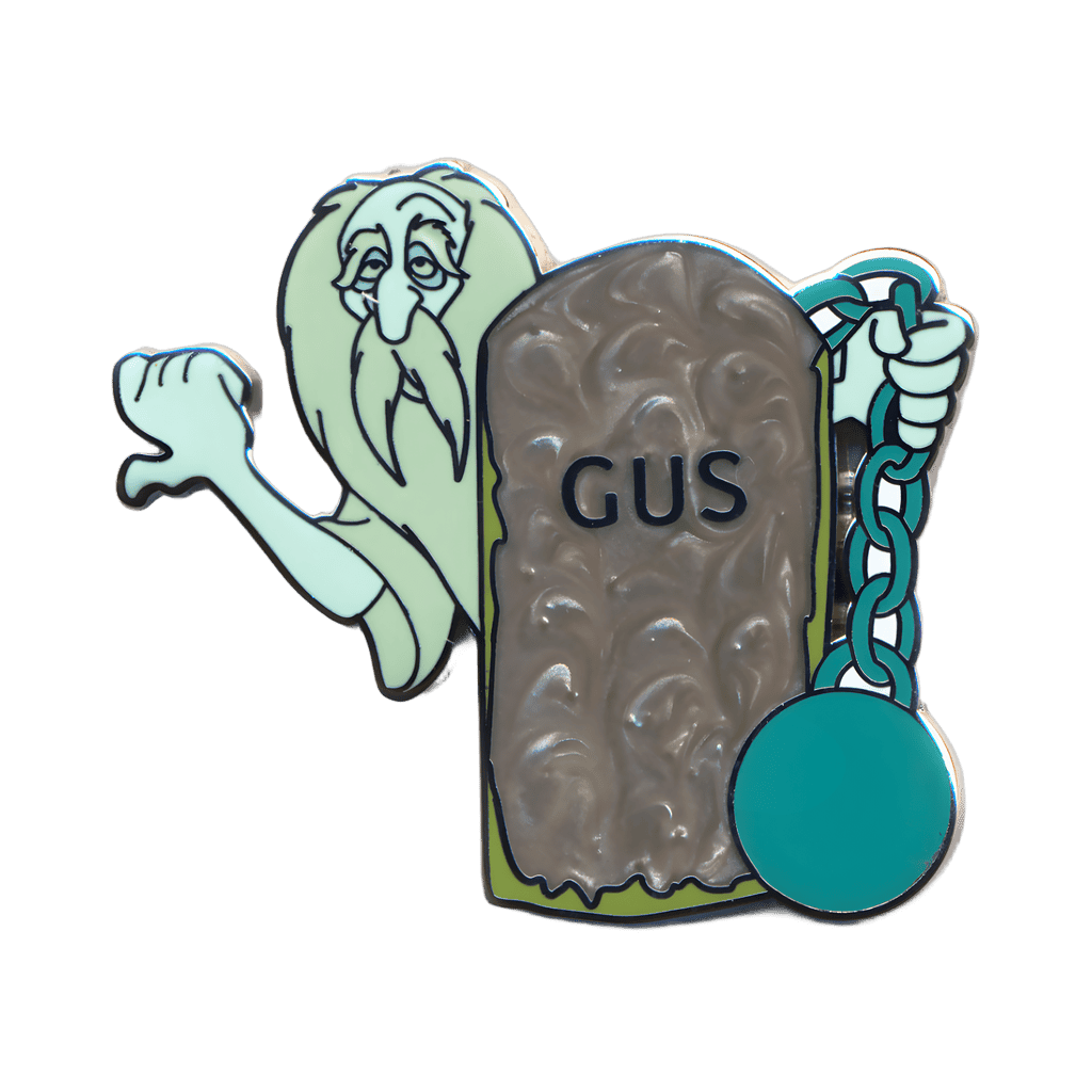Gus' Tombstone Disney pin