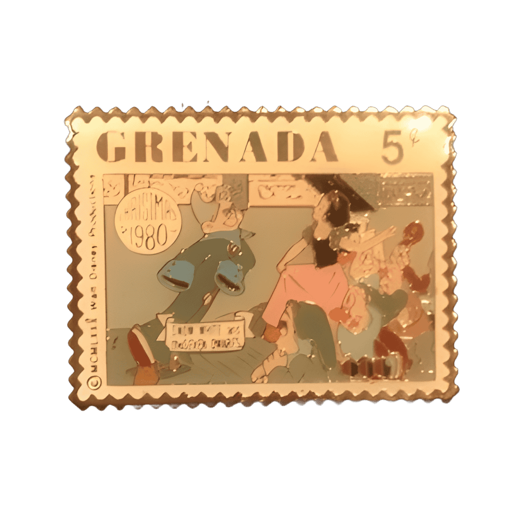 Snow White Grenada Stamp Pin Disney pin
