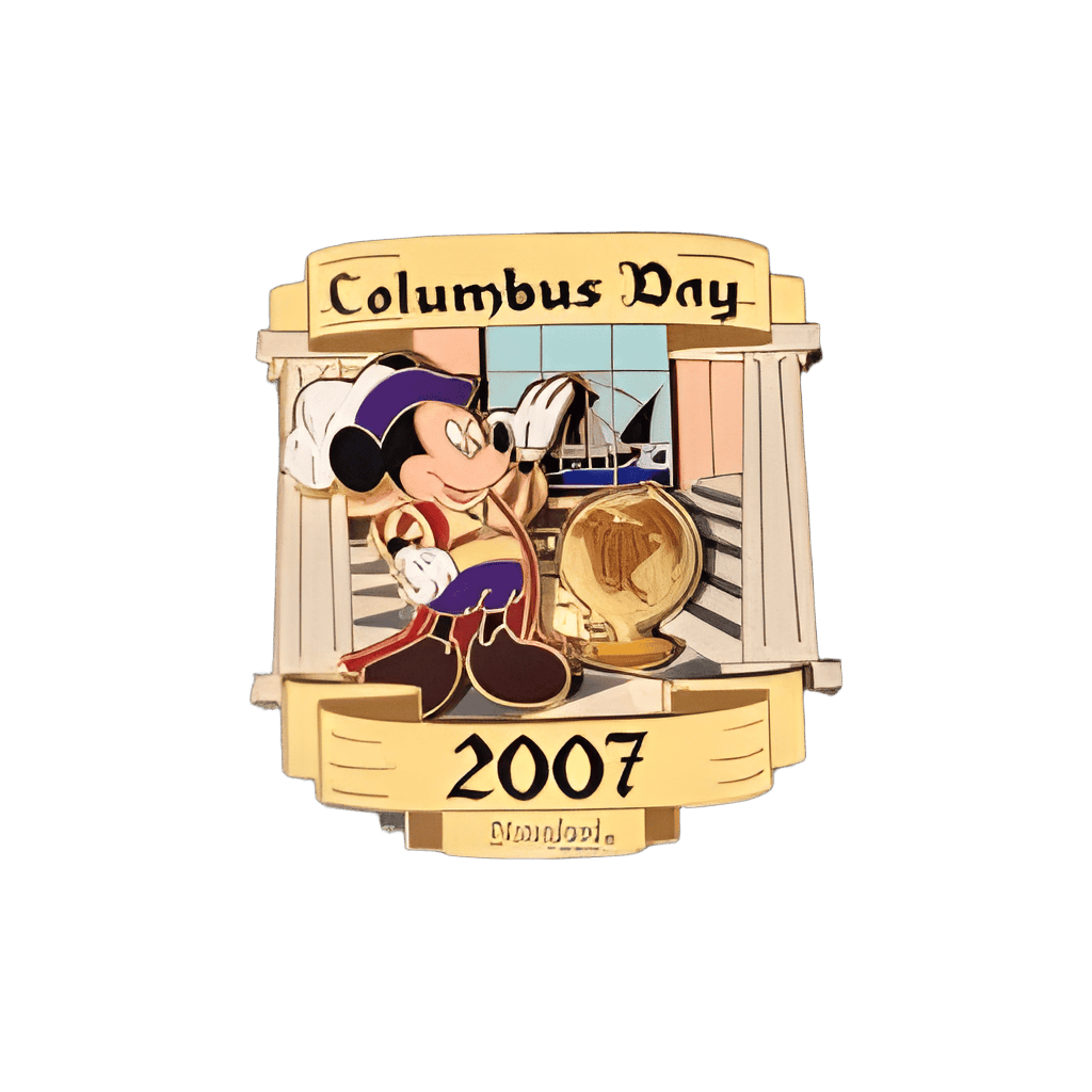 2007 - Mickey Mouse as Christopher Columbus Disney pin