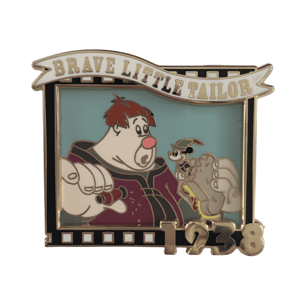 Brave Little Tailor Disney pin