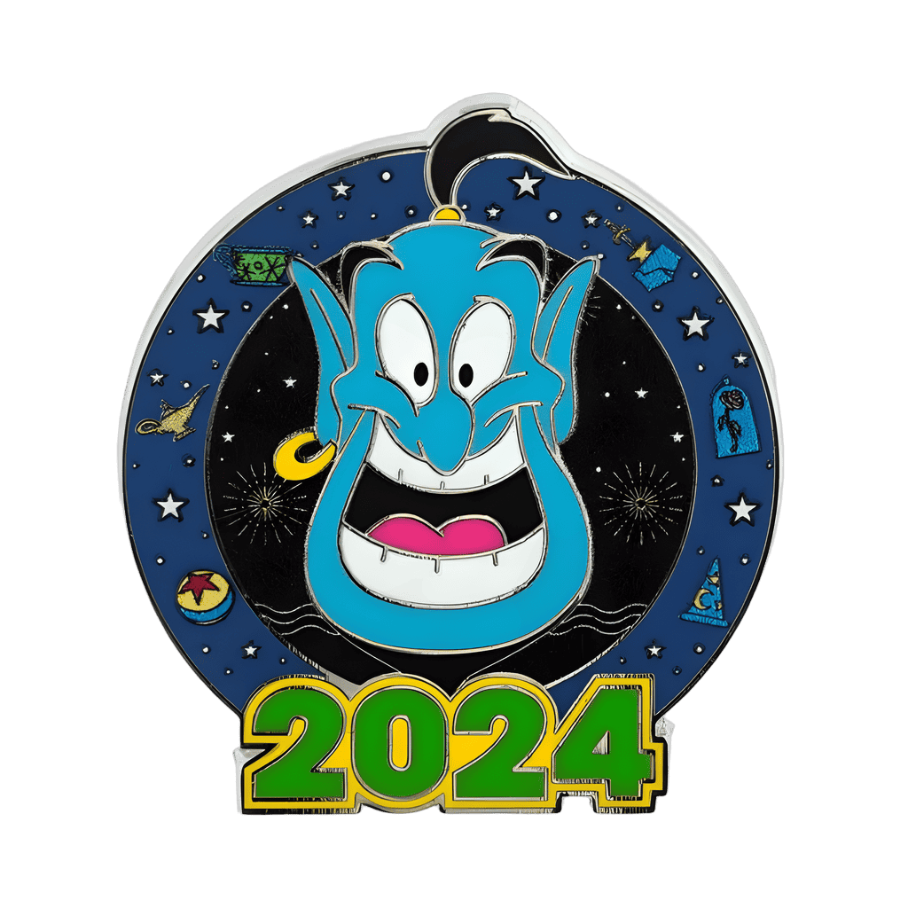 Brave New World Dated Mystery Collection - Genie Disney pin