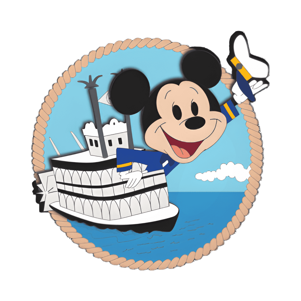 Flashback Newspaper Boxed Set — Mickey on the Mark Twain Riverboat Disney pin