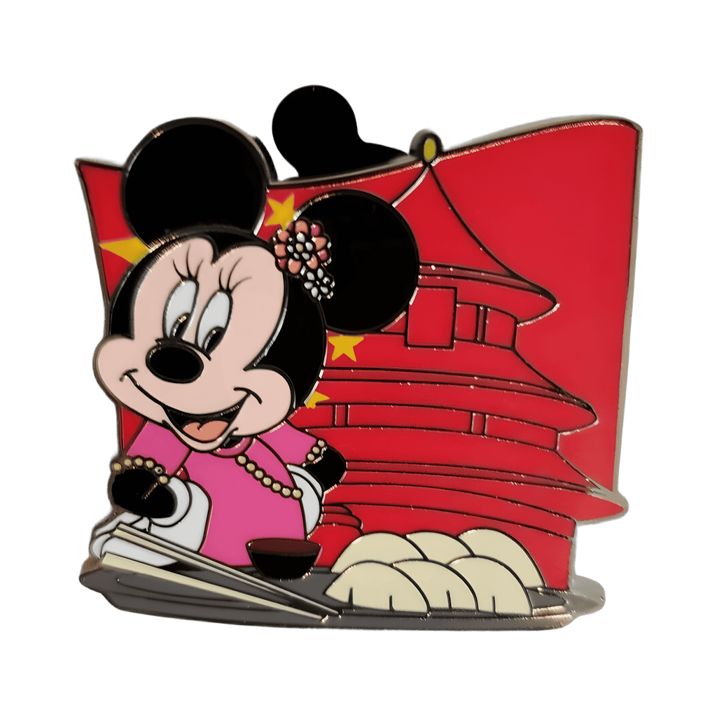 Minnie Mouse in China Disney pin
