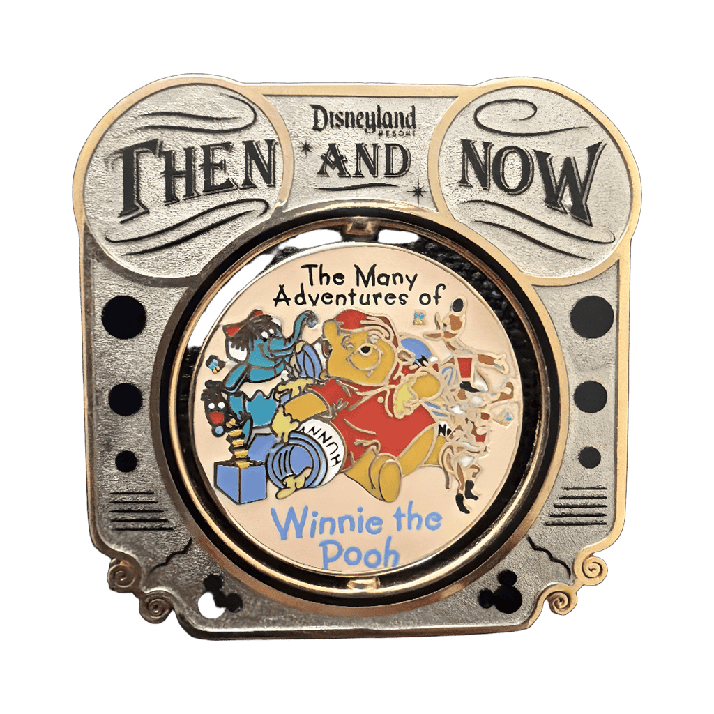 Disneyland Then and Now Disney pin