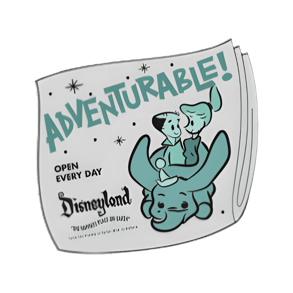 Flashback Newspaper Boxed Set — Adventurable! Newspaper Disney pin