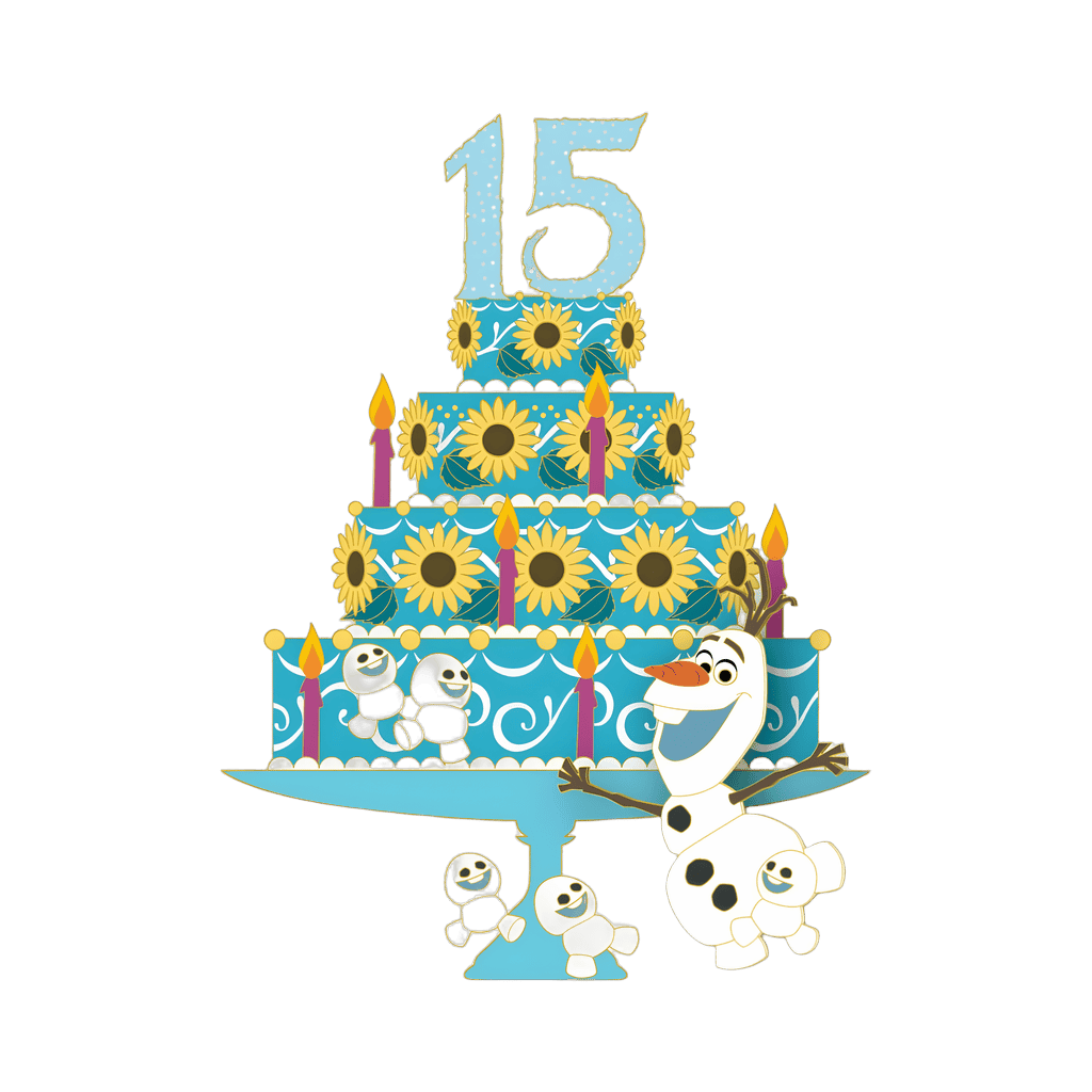 Olaf and Snowgies Disney pin