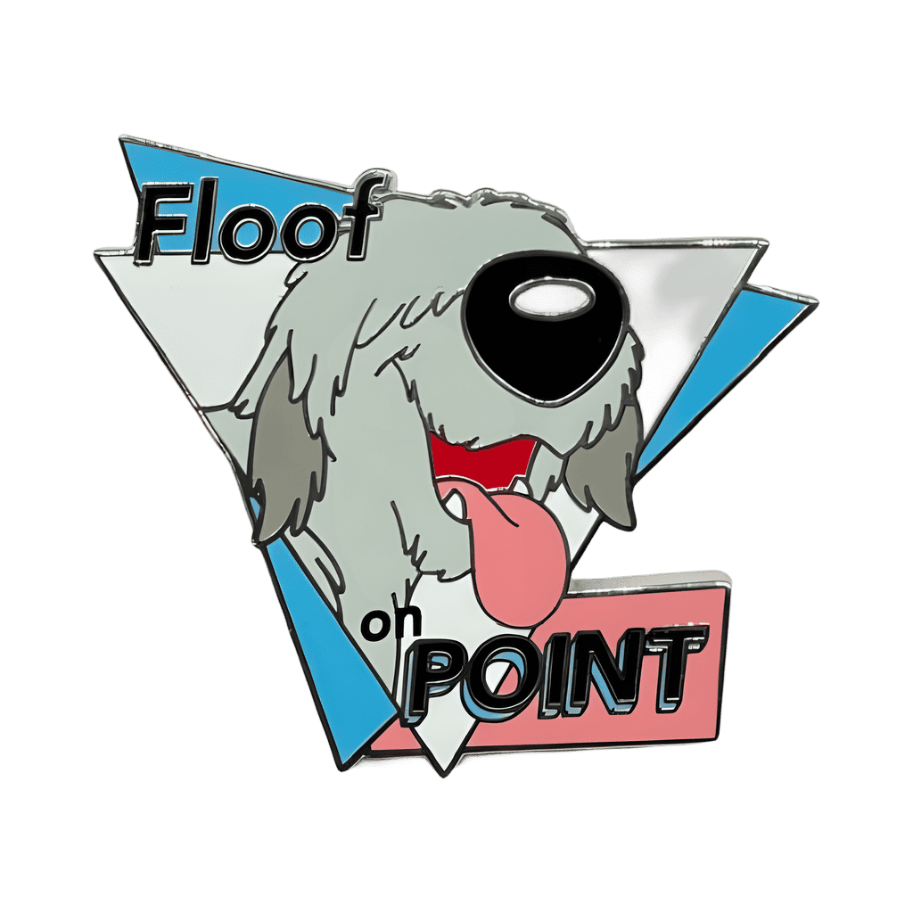 Floof on Point Disney pin