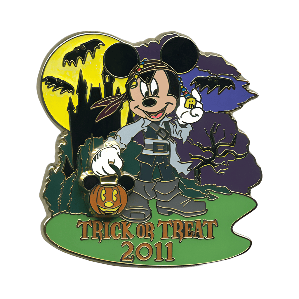 Mickey Mouse as Captain Jack Sparrow Disney pin