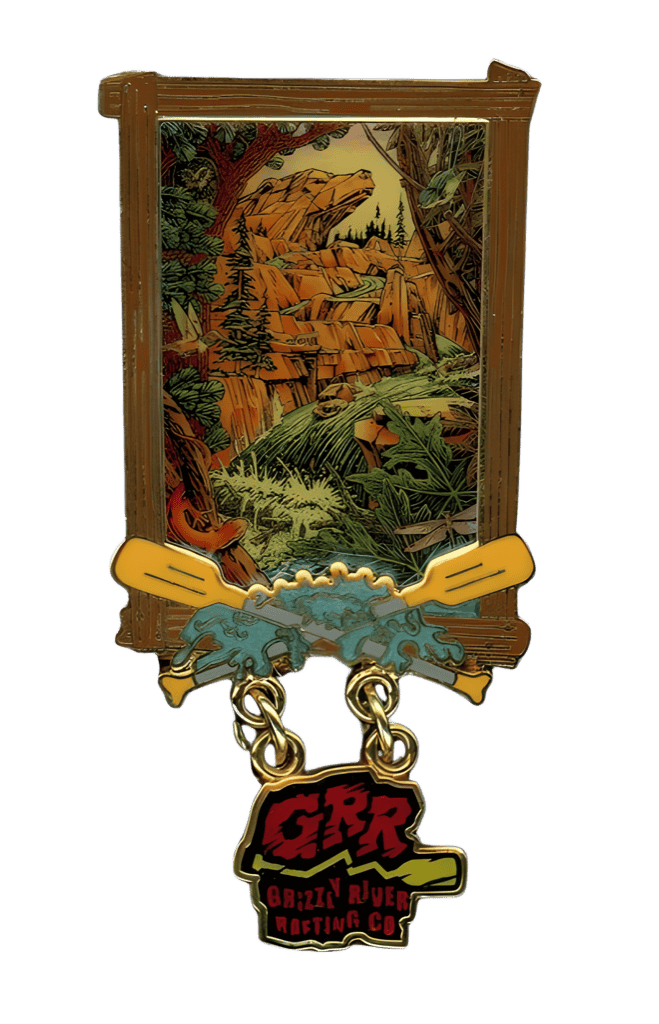 Grizzly River Rafting Co. Disney pin