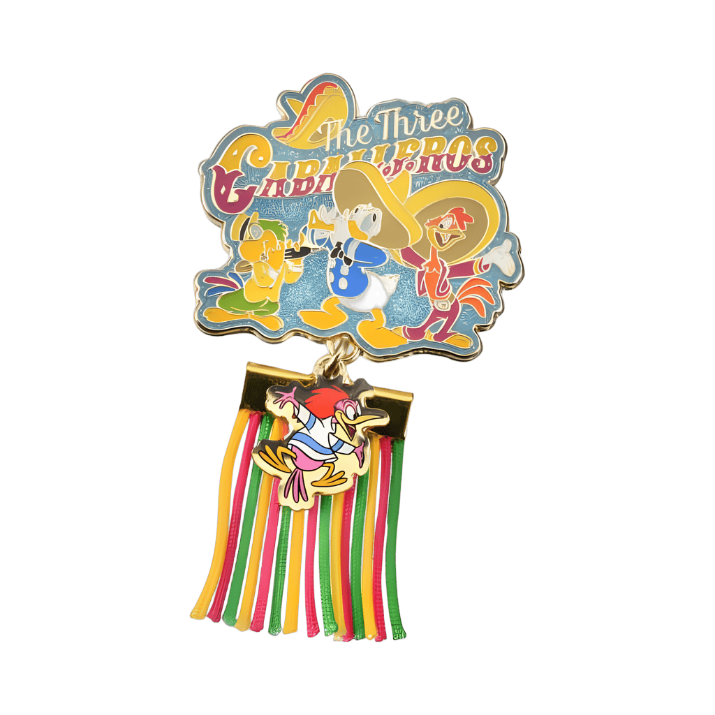 The Three Caballeros 80th Anniversary Disney pin