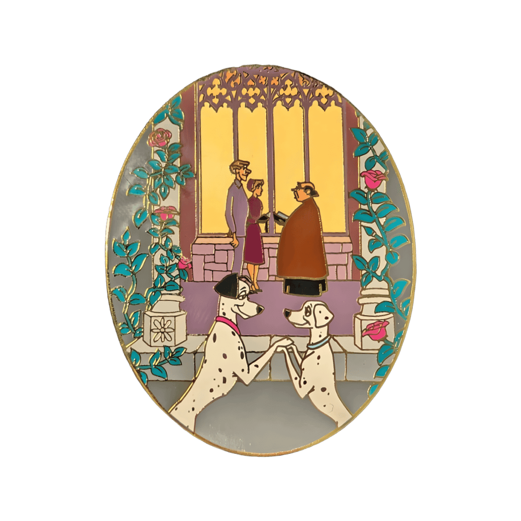 Pongo & Perdita Disney pin