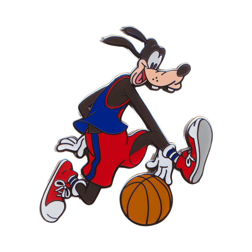 Goofy Dribbling Disney pin