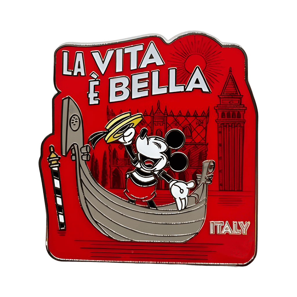 La Vita è Bella - Mickey Mouse Italy Disney pin