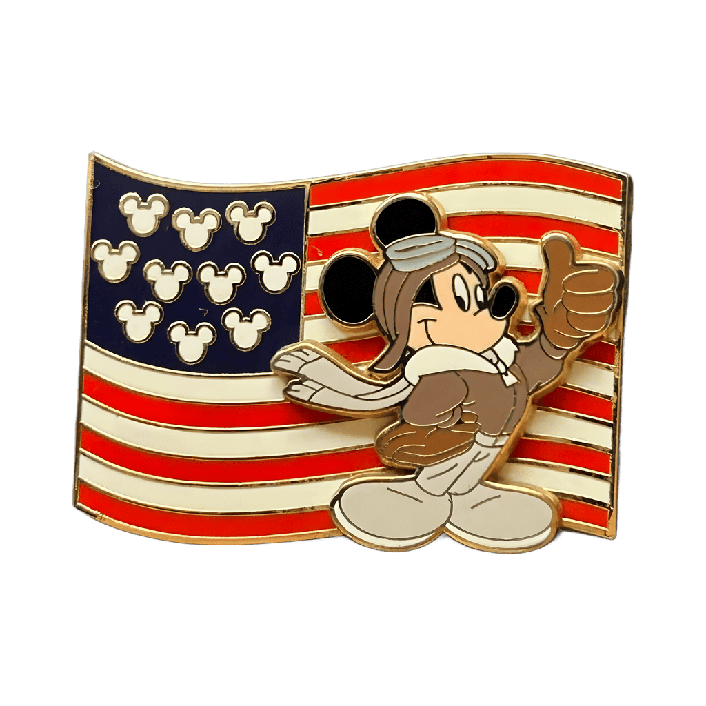 Aviator Mickey Mouse Disney pin