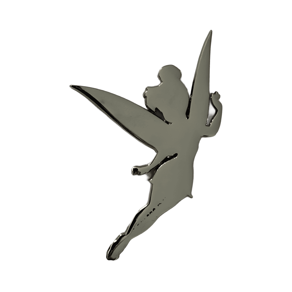 Silver Silhouettes 6 Pin Set- Tinker Bell Disney pin