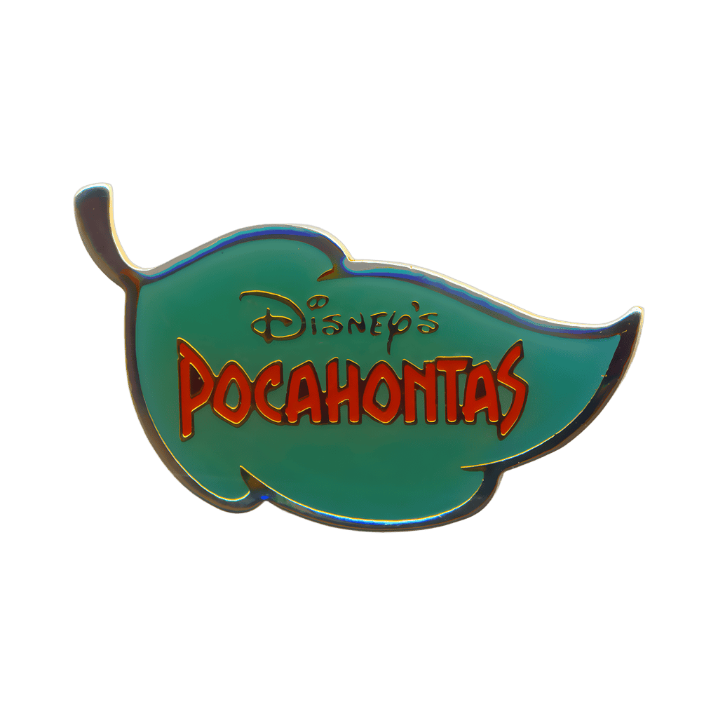 Green Leaf Logo Disney pin