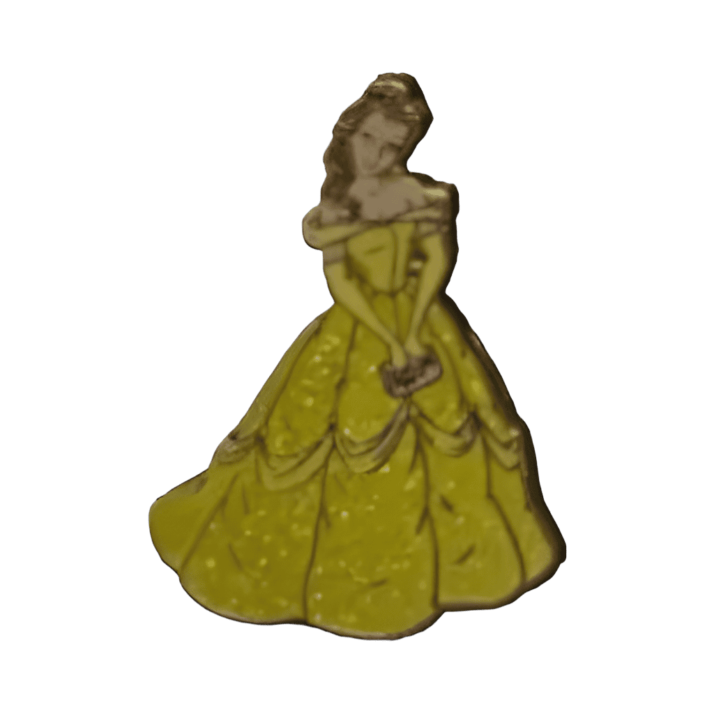 Belle with Pink Handbag Disney pin