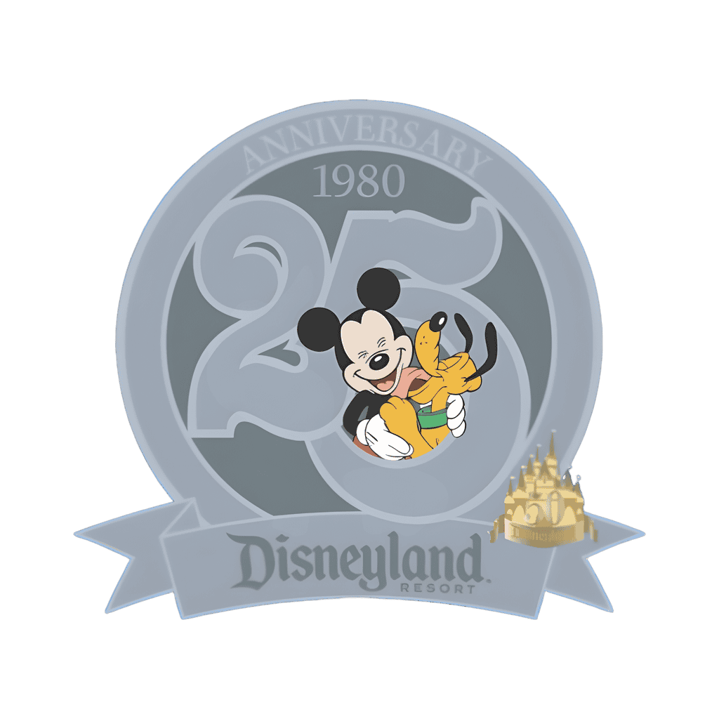 1980 - 25th Anniversary of Disneyland Disney pin