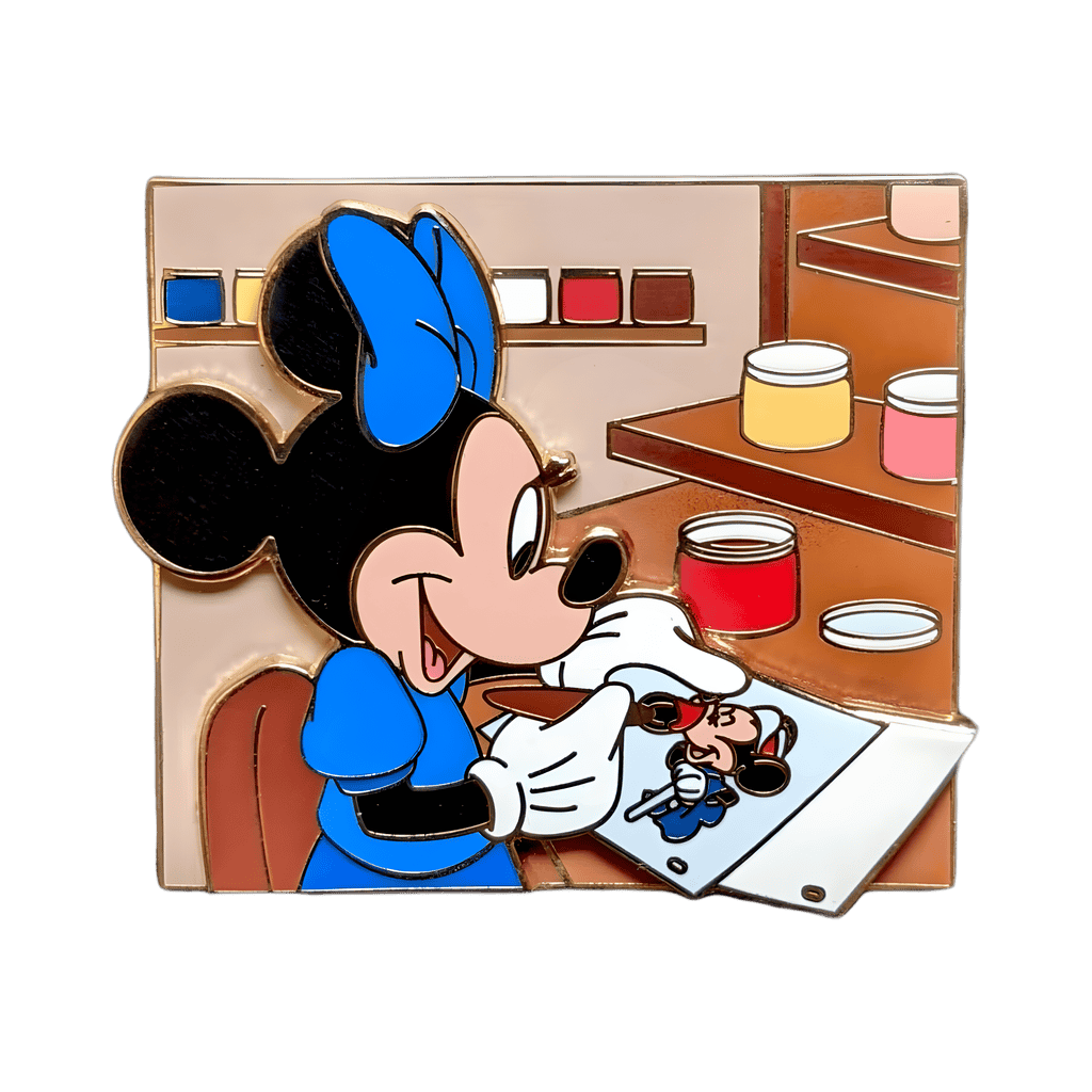 Minnie as Ink and Paint Girl Disney pin