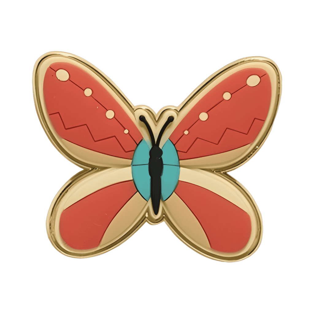 Moana Butterfly Disney pin