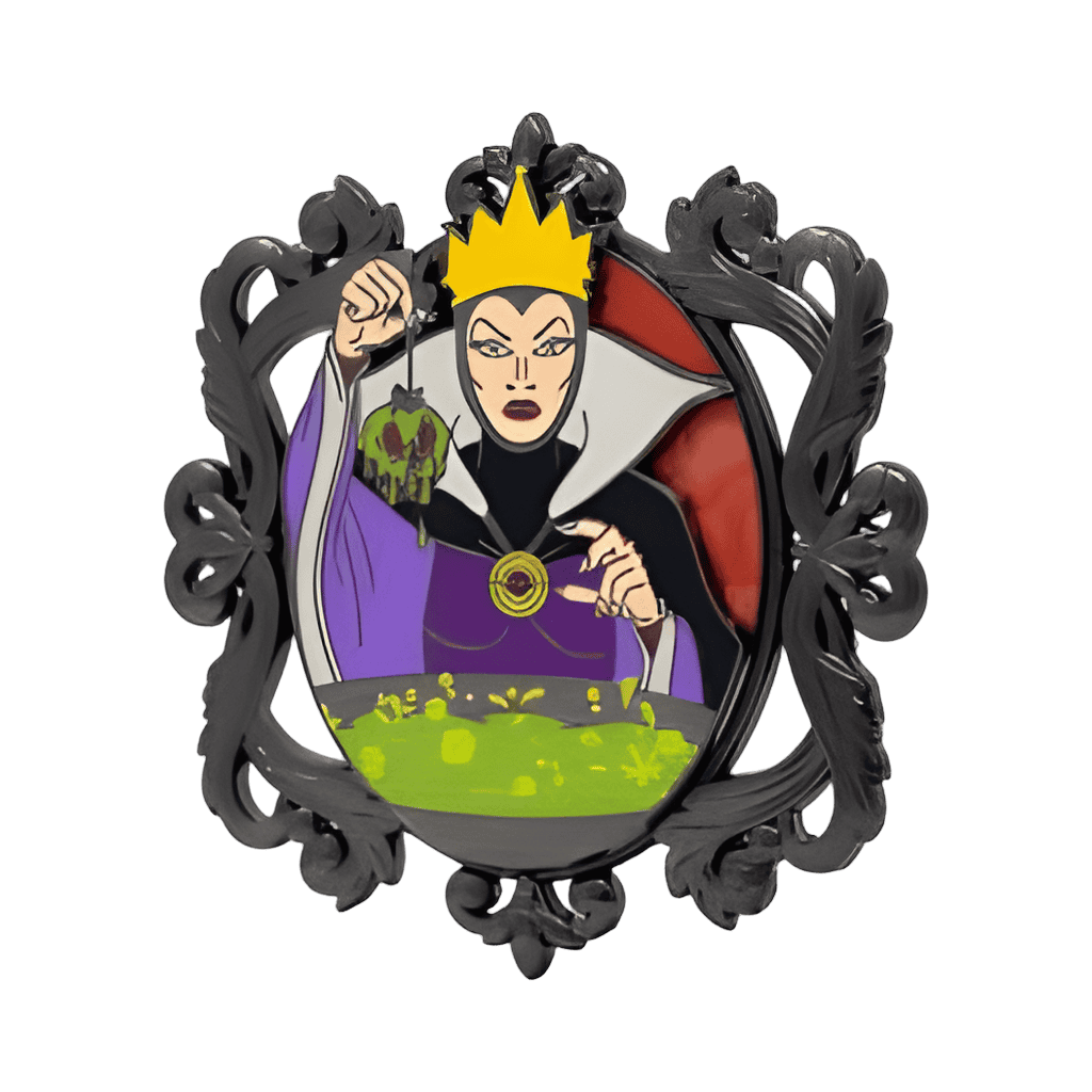 Evil Queen Gold Metal Disney pin