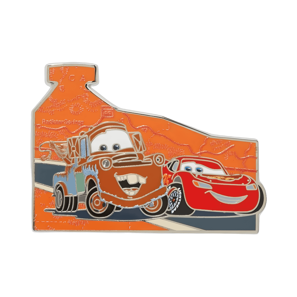 Lightning McQueen & Mater Radiator Springs Disney pin