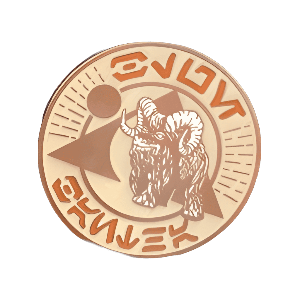 Blue Bantha Disney pin