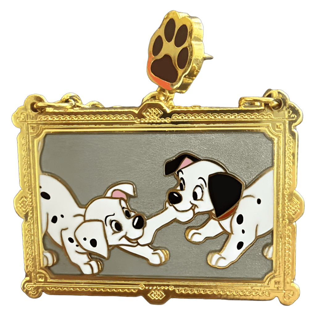 101 Dalmatians Puppies Portrait Disney pin