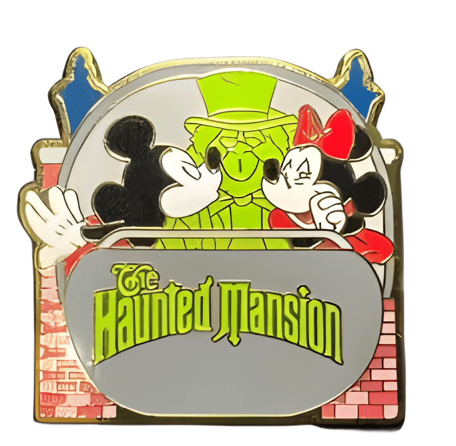 Mickey, Minnie and Phineas in a Haunted Mansion Doom Buggy Disney pin