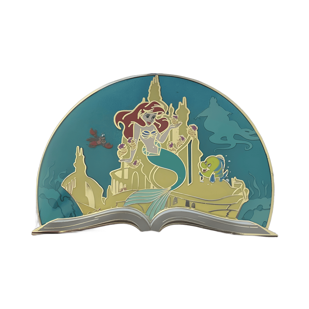 Ariel, Flounder & Sebastian Disney pin