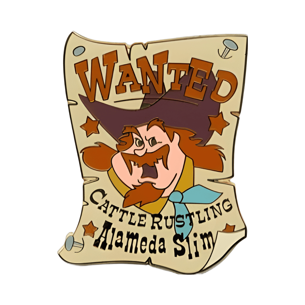 Alameda Slim Reward Poster Disney pin