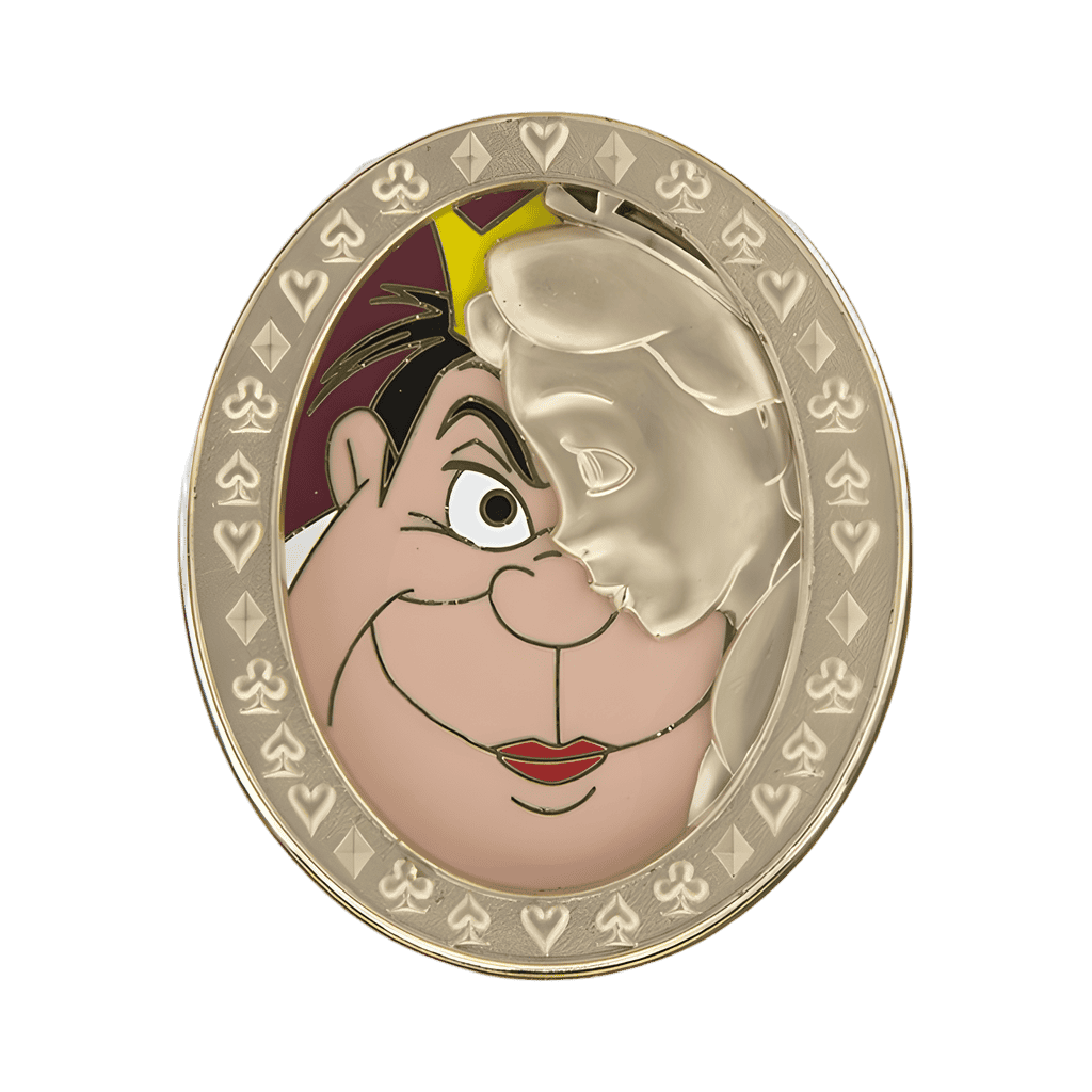 Queen of Hearts and Alice Disney pin