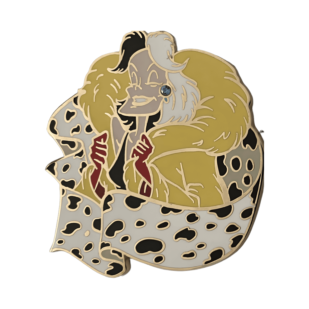 Cruella Disney pin