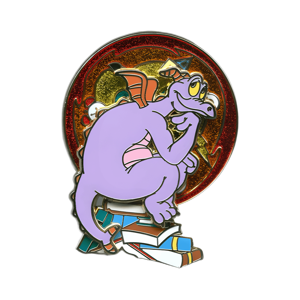 Figment Thinking Disney pin