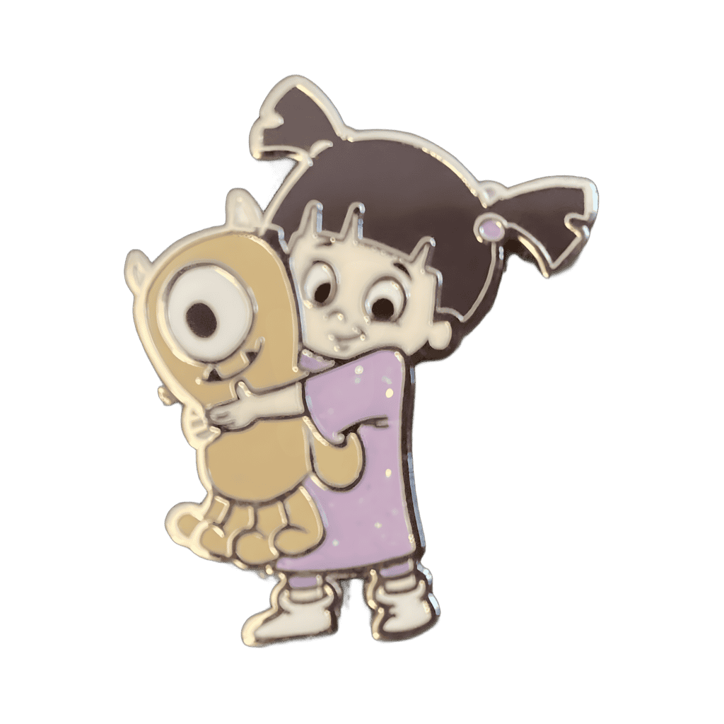 Boo with Mike doll Disney pin