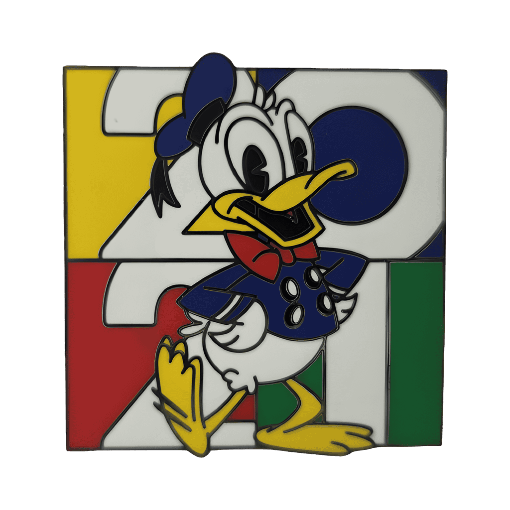 2021 Dated Booster Set - Donald Duck Disney pin