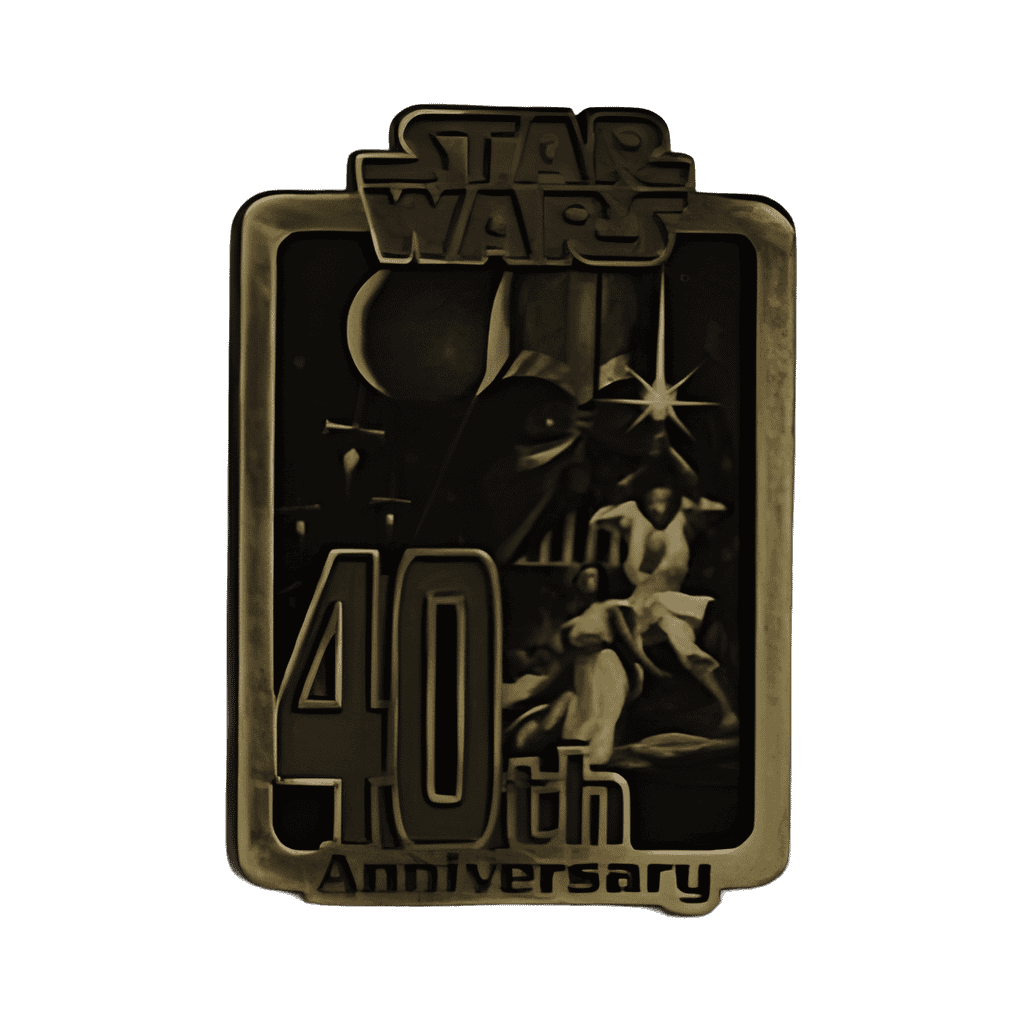 Star Wars 40th Anniversary Poster - Cast Exclusive Disney pin
