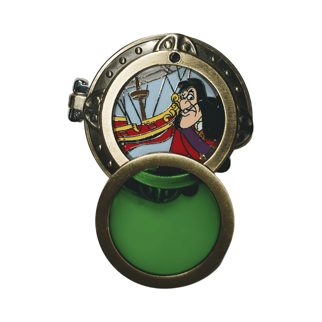 Captain Hook (Right Ear) Disney pin