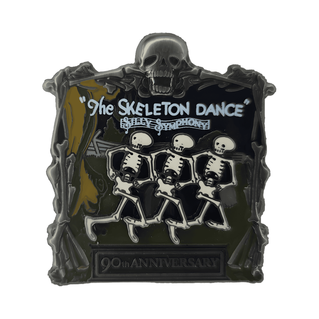 The Skeleton Dance Silly Symphony 90th Anniversary Disney pin