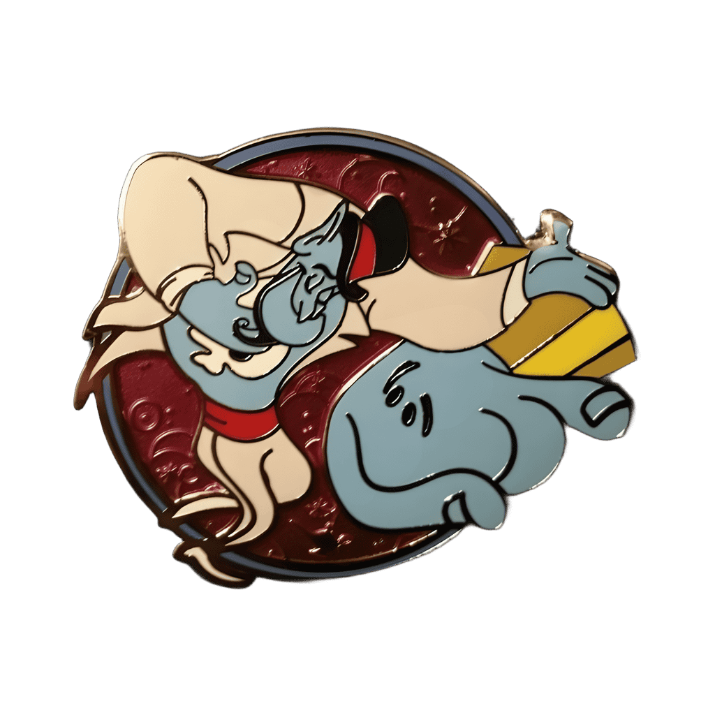 Genie as a Dancing Hand Genie CHASER Disney pin