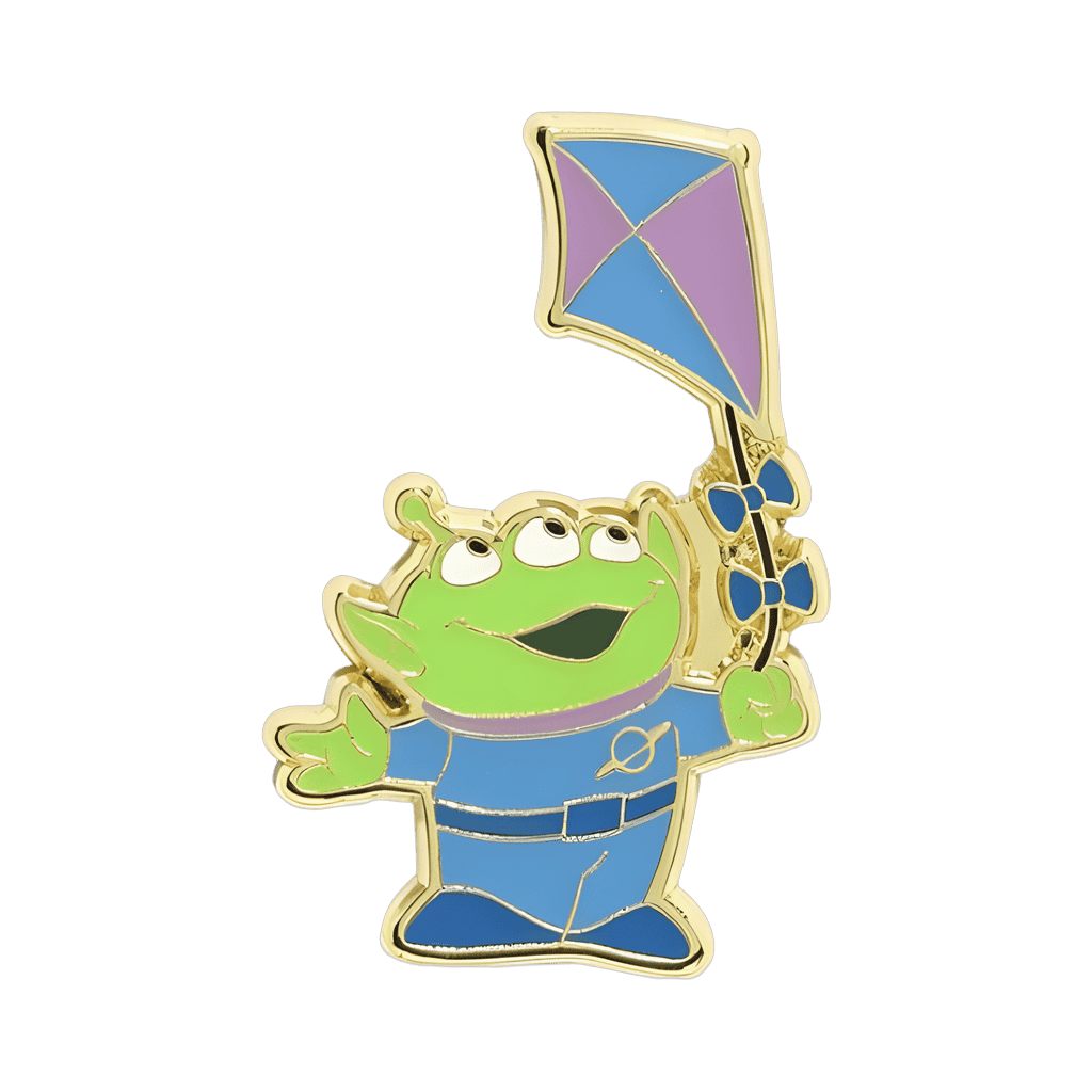 Green Alien Disney pin