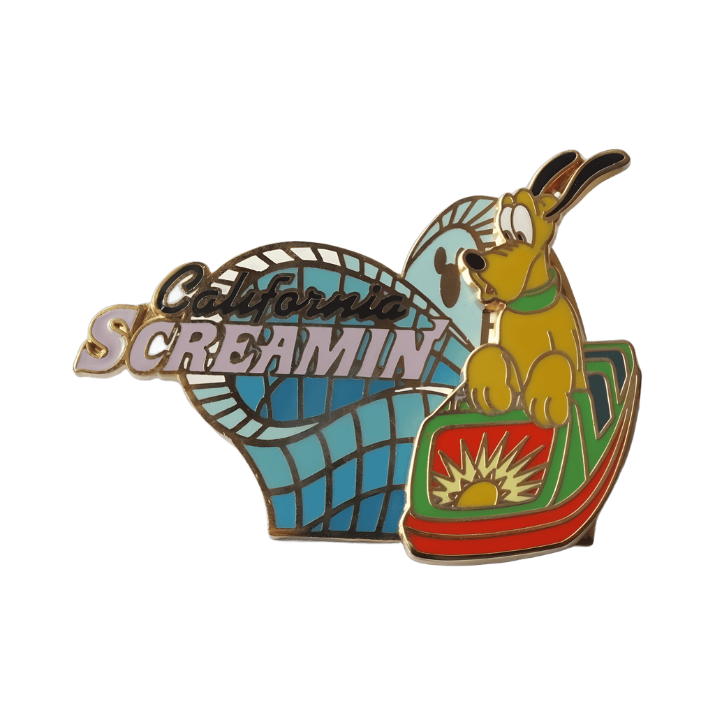 California Screamin' - Pluto Disney pin