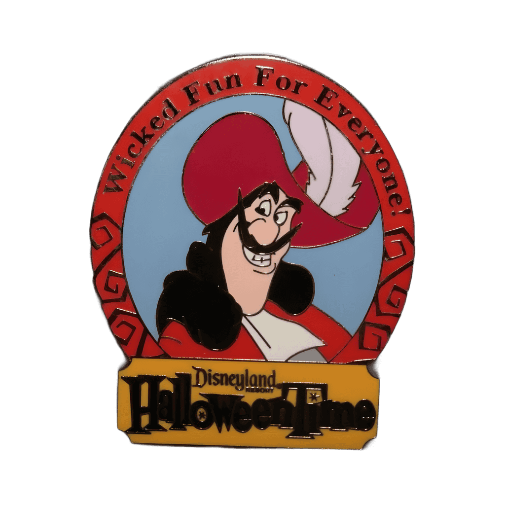 Captain Hook Disney pin