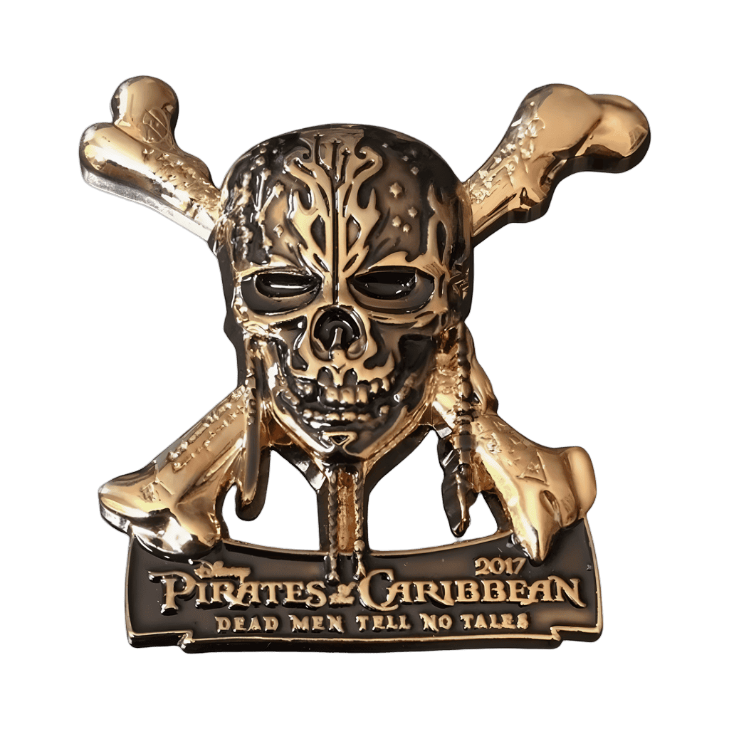 Pirates of the Caribbean Dead Men Tell No Tales Disney pin