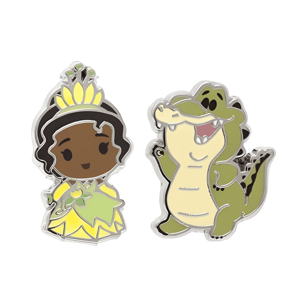 Tiana & Louis Disney pin