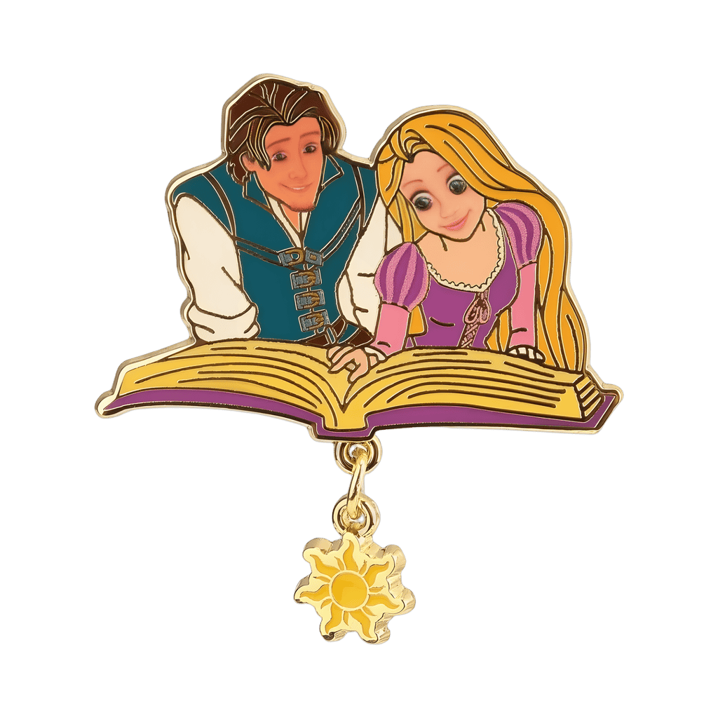 Rapunzel & Flynn Rider Disney pin
