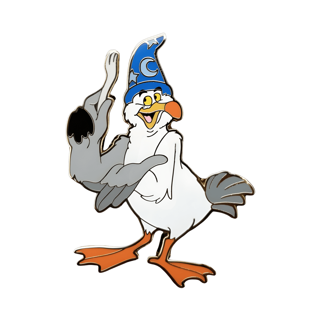 Scuttle Disney pin