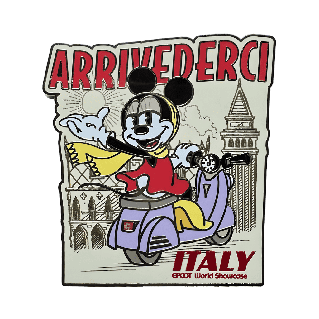Italy Arrivederci Minnie Disney pin