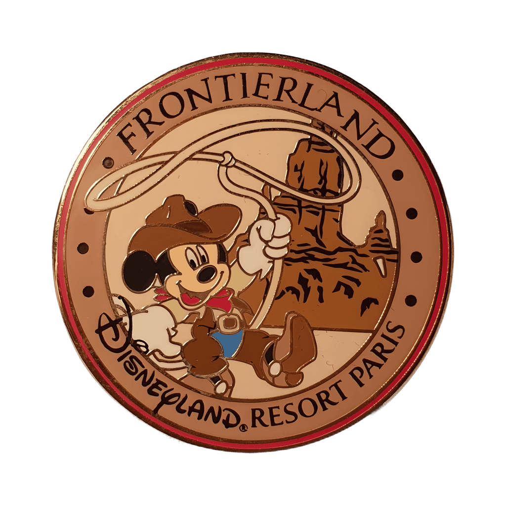 Mickey in Frontierland Disney pin