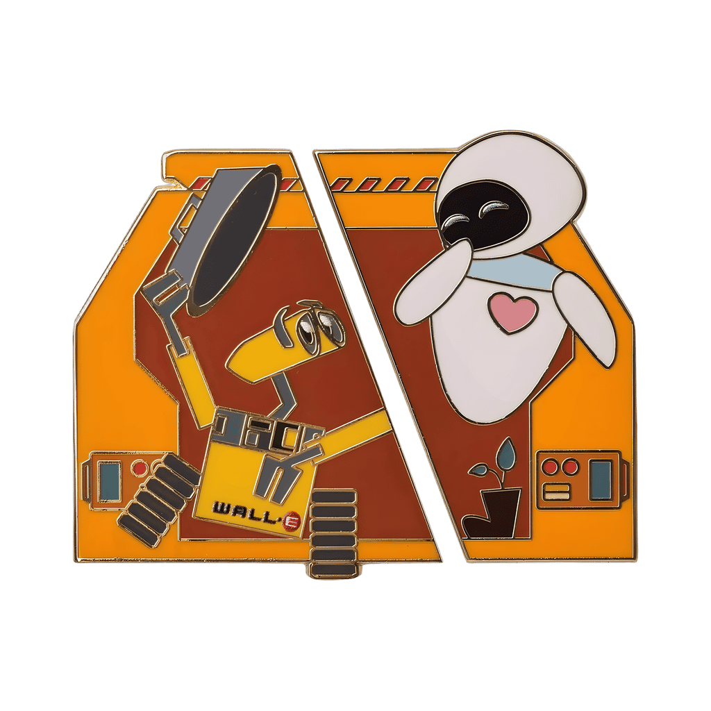EVE & WALL-E Pin Set - Full Set Disney pin